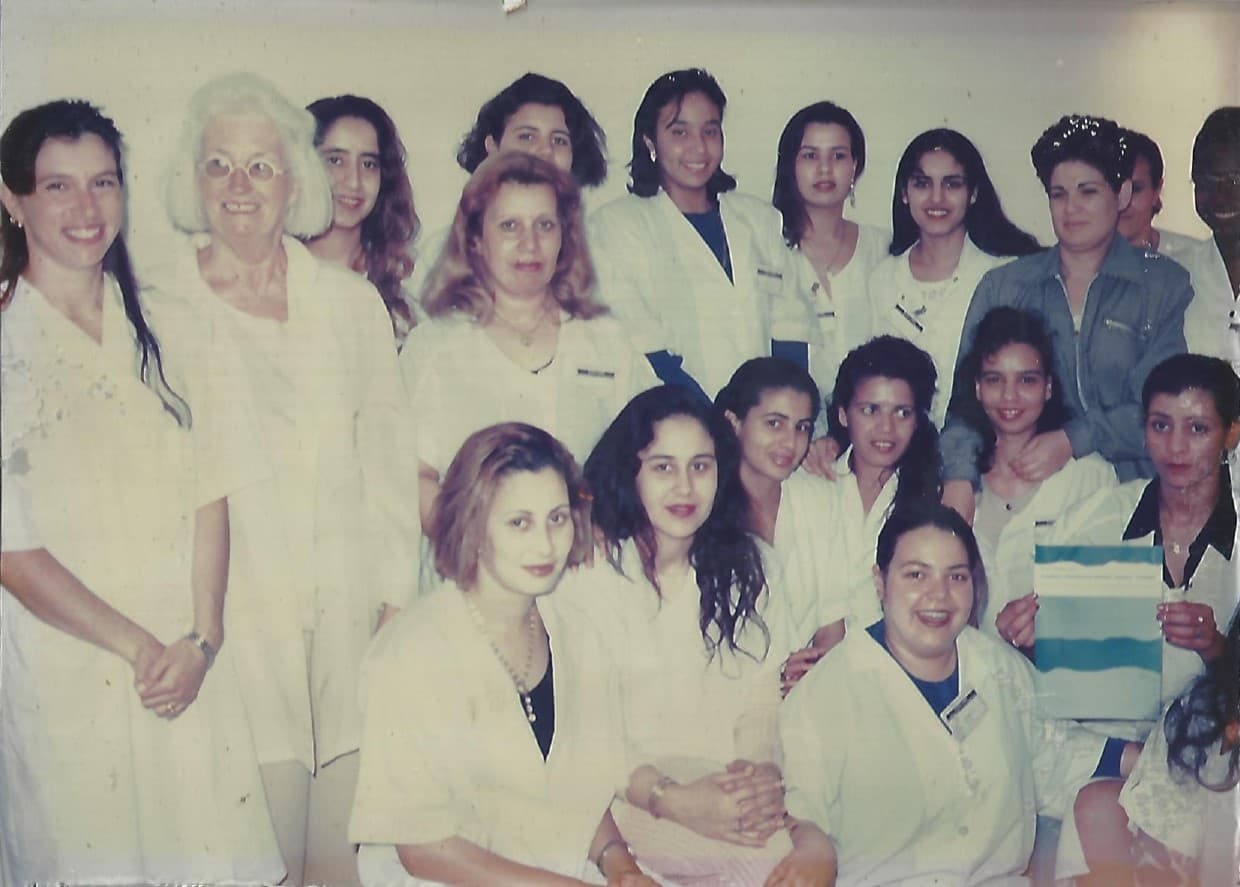 Institut Fandi's 1997-1998 graduating class in Agadir