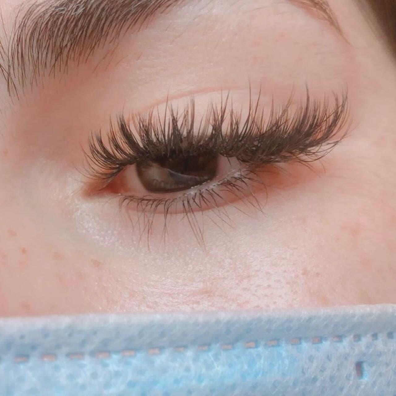 Professional makeup look